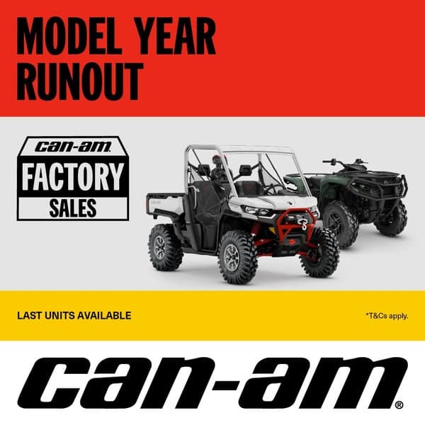 Can-Am — Model-year runout