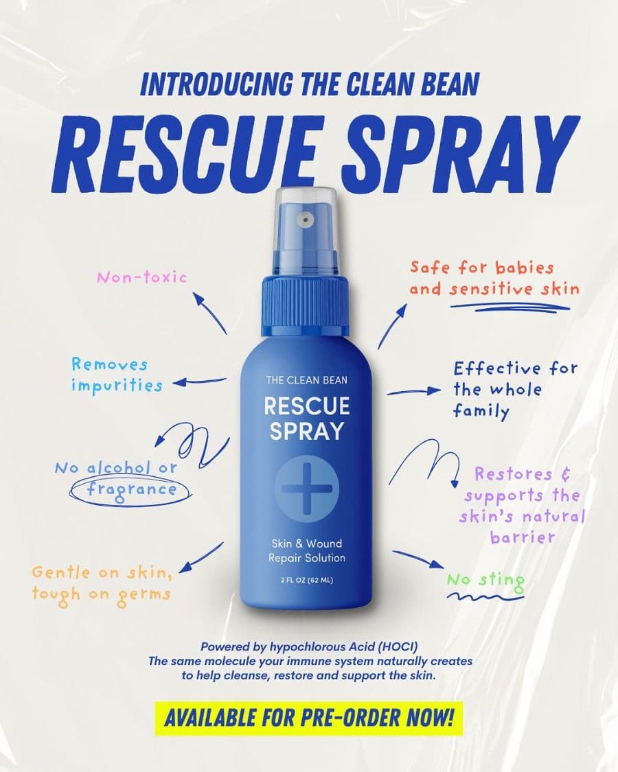 Clean Bean — Rescue Spray launch