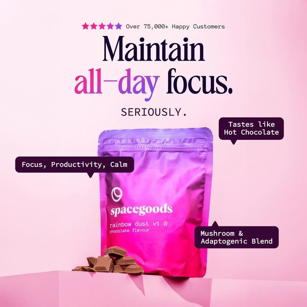 Space Goods — All-day focus