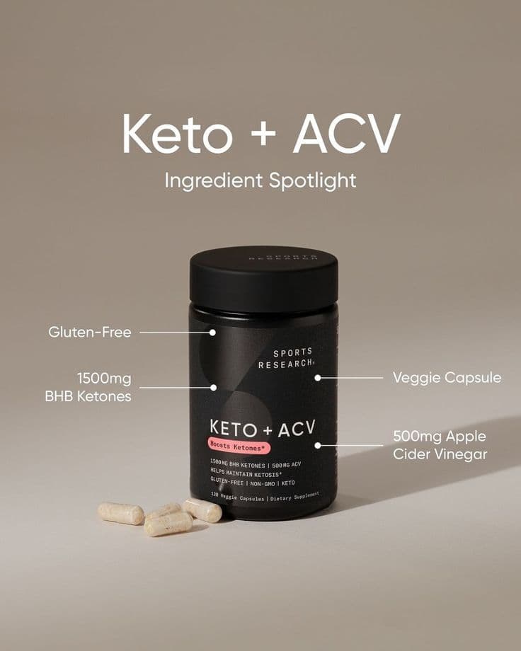 Sports Research — Keto + ACV spotlight